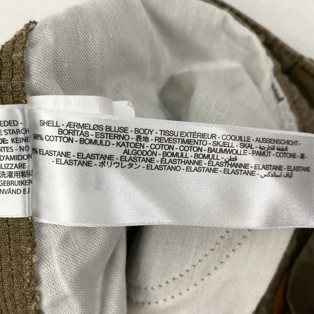 Ariat Rebar M7 Pants Slim Straight Leg Canvas Mens 38x32 Brown Workwear Utility - Picture 6 of 12